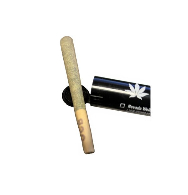 1G BUTTER CAKE CUT IT 17.22% THC INDICA PREROLL SILVER BLACK ATTACK