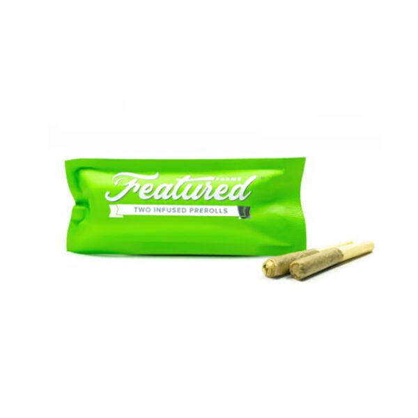 1G ONION RING INFUSED PREROLLS 27.6% THC INDICA (TWO .5g INFUSED PREROLLS)-FEATURED FARMS