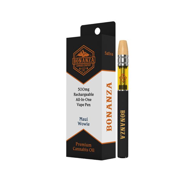 .5G MAUI WOWIE 78.63% THC SATIVA DISPOSABLE VAPE BONANZA