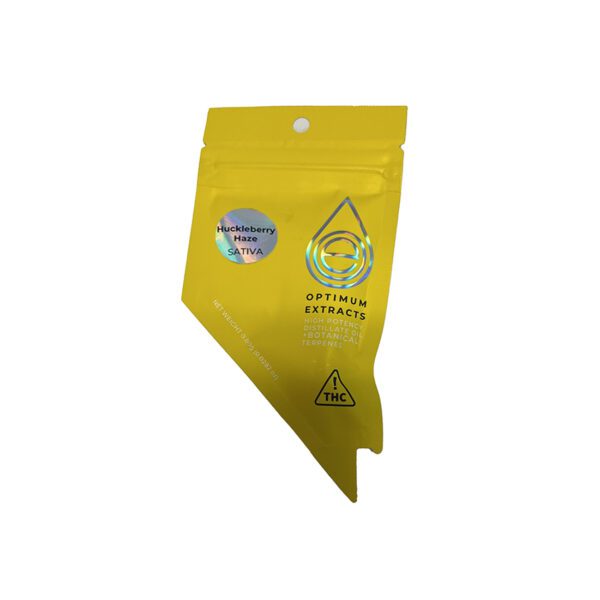 .8G HUCKLEBERRY HAZE 85.27% THC SATIVA CARTRIDGE OPTIMUM EXTRACTS