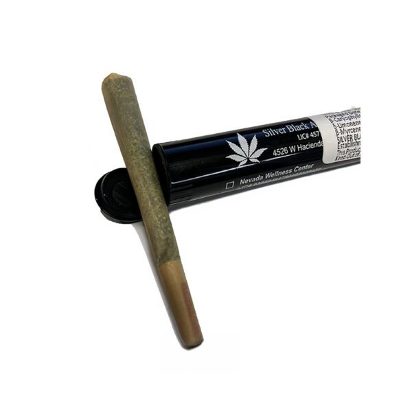 1G TAKE U THERE 18.76% HYBRID PREROLL SILVER BLACK ATTACK