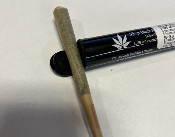 1G TAKE U THERE 18.76% HYBRID PREROLL SILVER BLACK ATTACK
